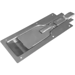 Încuietoare cu limbă cu cârlig încastrat 270x120 mm IT