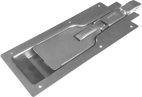 Încuietoare cu limbă cu cârlig încastrat 270x120 mm IT