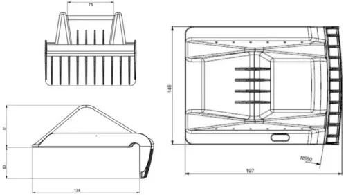 Spanifer edge protector XXL hârtie