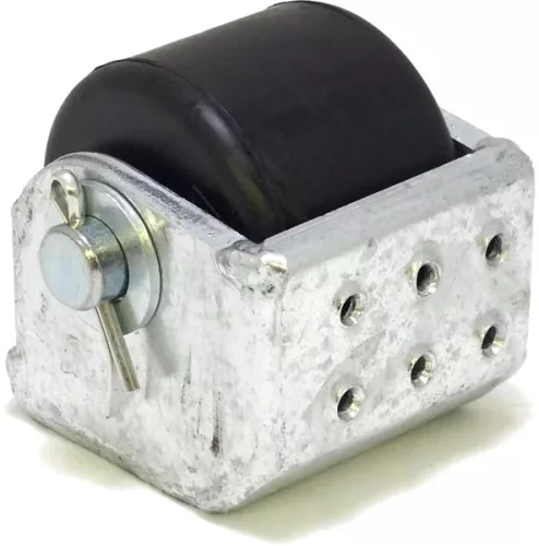 Bara de protecție cu role în carcasă metalică orizontală simplă