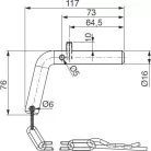 Set de bile cu înclinare orizontală 43mm