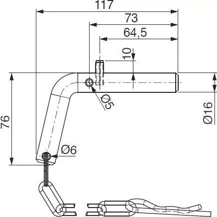 Set de bile cu înclinare orizontală 43mm
