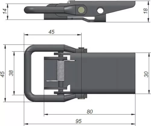 Strangulator excentric 95x45
