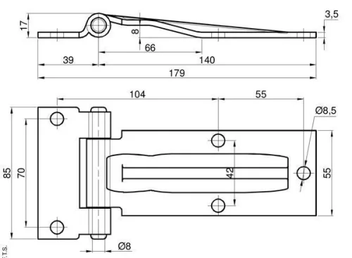 Balama pentru ușă completă