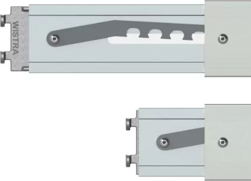 Tijă de fixare din aluminiu Wistra