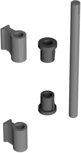 Set de fixare pentru balama usa PWP