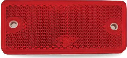 Prisma dreptunghiulară roșie 94x44