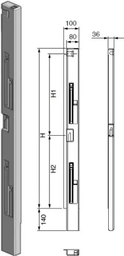 Billet dreapta față 1100