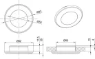 Iluminat interior cu LED-uri argintii