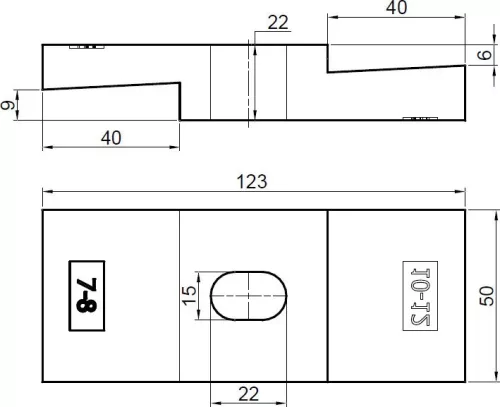 Suport de montare pentru garda de noroi