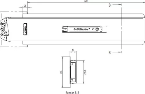 Hestal 801 600mm centru