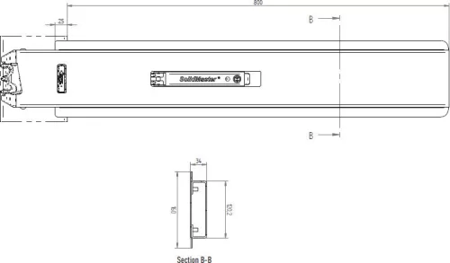 Hestal 801 800mm centru