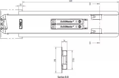 Hestal 802 600mm centru