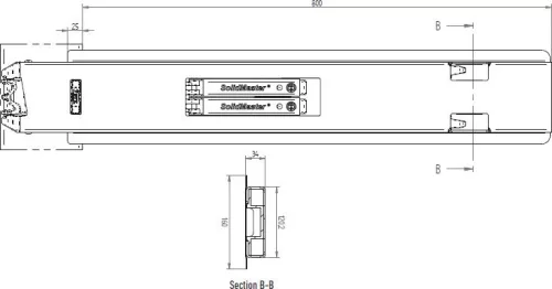 Hestal 802 800mm centru