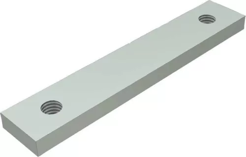 Placa filetata cu distanta gauri 75mm