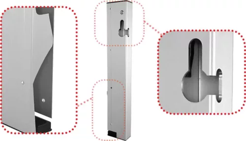 Blocaj cu came 400 30mm contra stânga