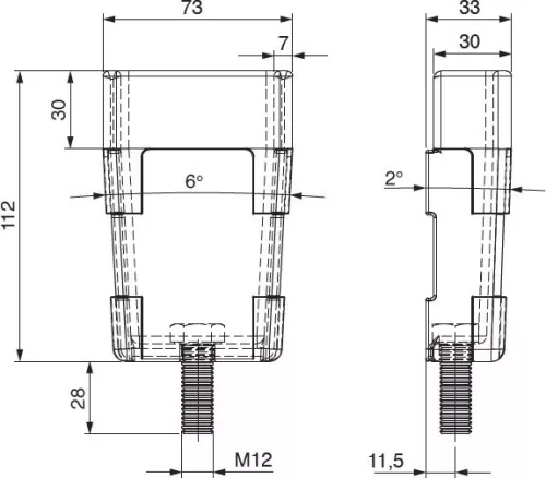 Rakonca wedge 73x30
