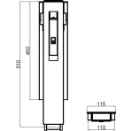 Plăci laterale pentru platformă