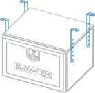 Set de suporturi pentru cutia de scule