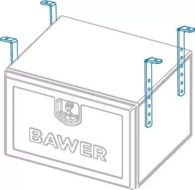 Set de suporturi pentru cutia de scule