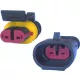 Set de conectori cu 2 pini 163