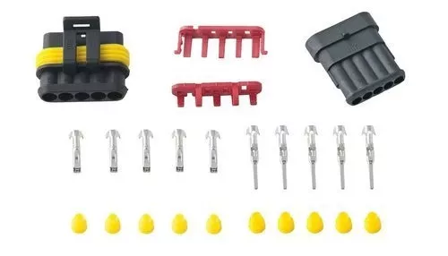 Set de conectori cu 5 pini 005