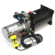 Alimentare hidraulică cu supapă cu trei poziții 12V/2500W Rezervor metalic de 10l
