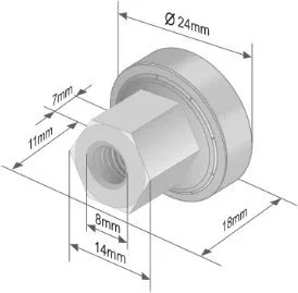 Cilindru 24mm