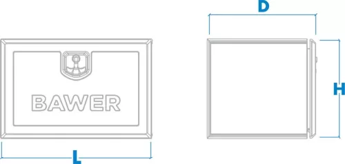 Cutie de scule 500 x 350 x 400