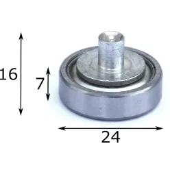 Cilindru 24mm Edscha