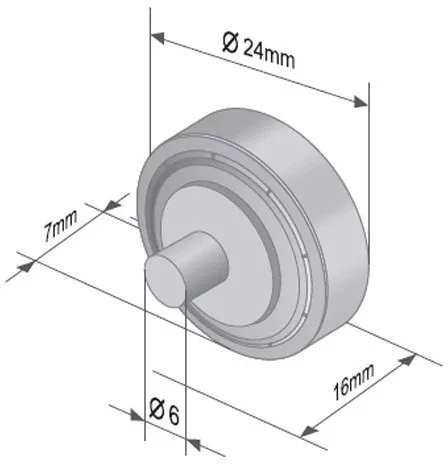 Cilindru 24mm Edscha