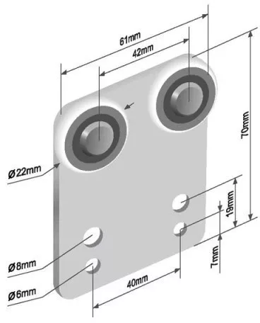 Cilindru 22mm