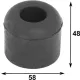 Bara de protecție rotundă din cauciuc 58 X 48