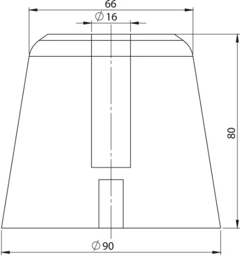 TAMPON CACIUC 90 X 80
