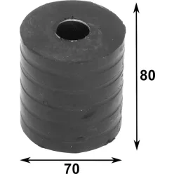 Tampon cauciuc 80x70mm