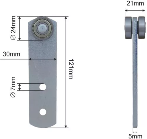 Roller 24mm Sesam