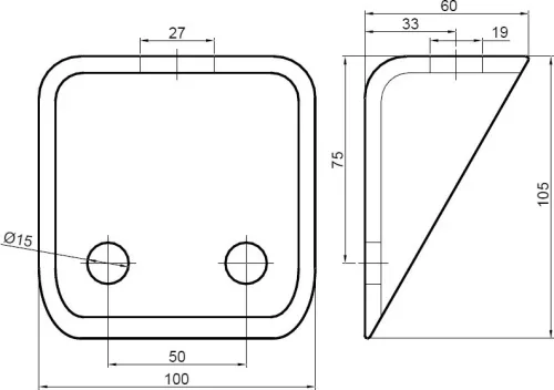Suport de montare a suspensiei Actros