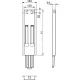 Racord de montaj 900 30mm centru