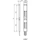 Billet clemă 1000 30mm spate dreapta