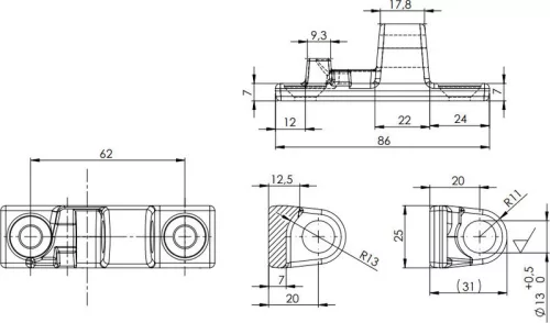 Set de balamale 85mm