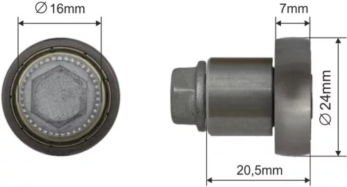 Cilindru 24mm