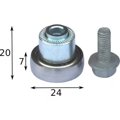 Roller 24mm Kögel