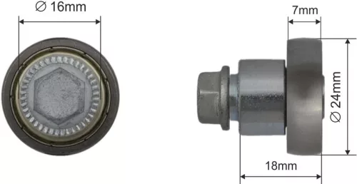Roller 24mm Kögel