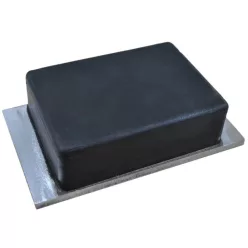   Bare de protecție din cauciuc pentru basculantă 140 X 85 X 37 alu
