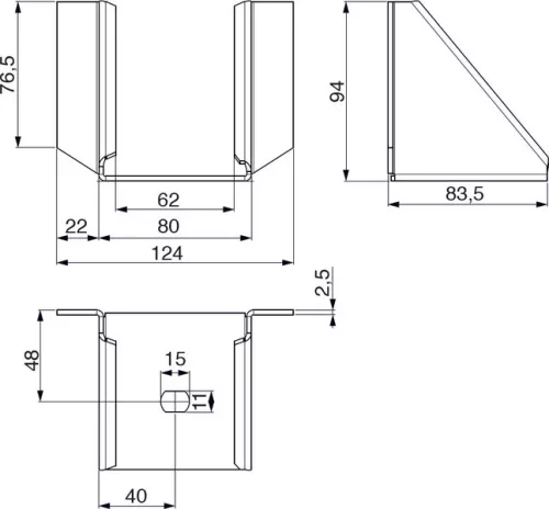Suport de montare a apărătorilor de noroi Ducato