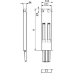 Rakonca 600 mm pentru panou lateral