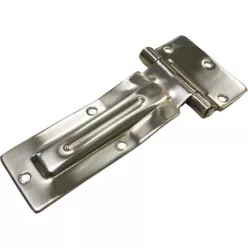 Balama pentru ușă INOX pătrată completă