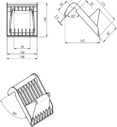 Spanifer edge protector XXL hârtie
