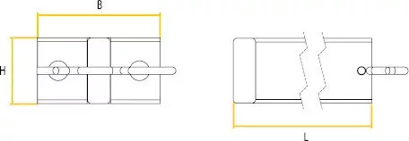 Suport pentru pană de roți pliabilă dublă
