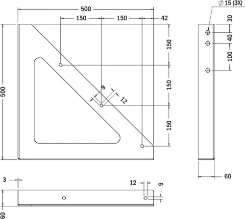 Suport pentru cutia de scule